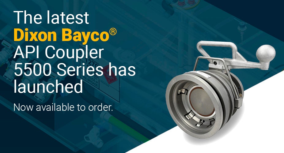 Dixon Bayco® 5500-Series API Coupler Announcement