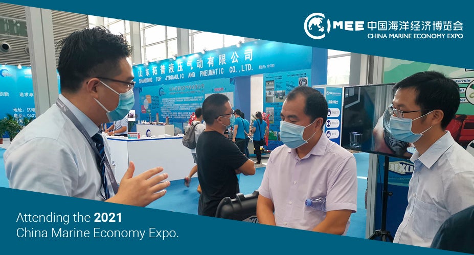 Dixon Exhibited at the 2021 China Marine Economy Exp