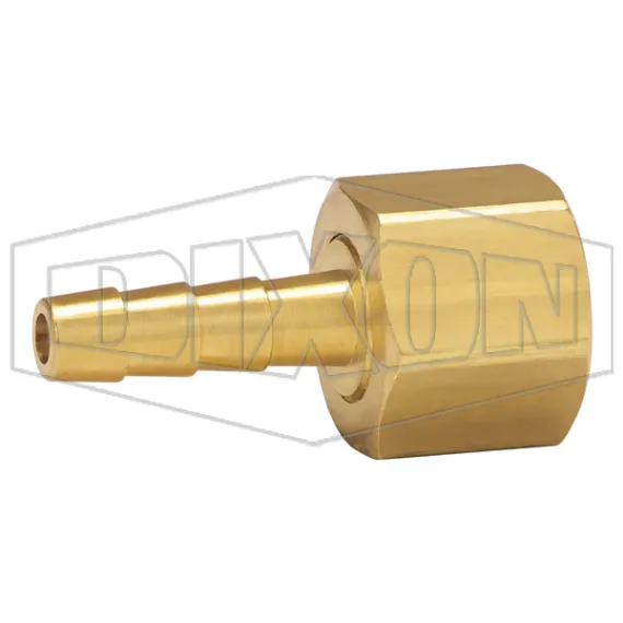 Female NPSM Swivel x Hose Barb Ball Seat