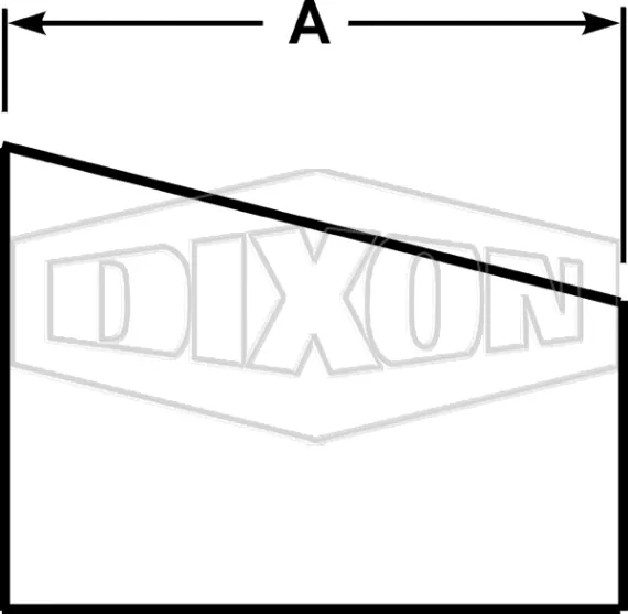 Polished Eccentric Weld Reducer - AS1528.3 Drawing