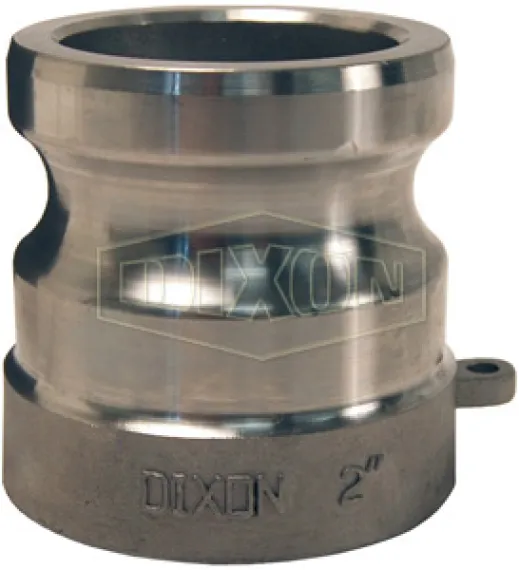 Cam & Groove Adapter Socket Weld to Schedule 40 Pipe