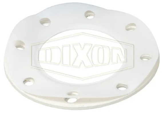 Round tank truck flange gaskets ttma ptfe envelope with klinger filler