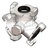 minsup sure-lock three way connector