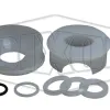 2-Way Encapsulated Sanitary 3 Piece Stainless Steel Ball Valve Repair Kit