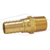 Male NPTF Swivel x Hose Barb