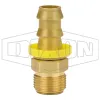 Male SAE Inverted Flare Swivel x Push-on Hose Barb