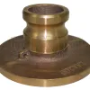 dixon cam and groove adapter x table d/e flange brass