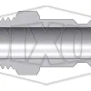 cj series pneumatic female threaded plug